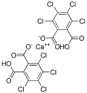 calcium hydrogen 3,4,5,6-tetrachlorophthalate Struktur