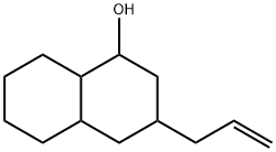 3-allyldecahydro-1-naphthol Struktur