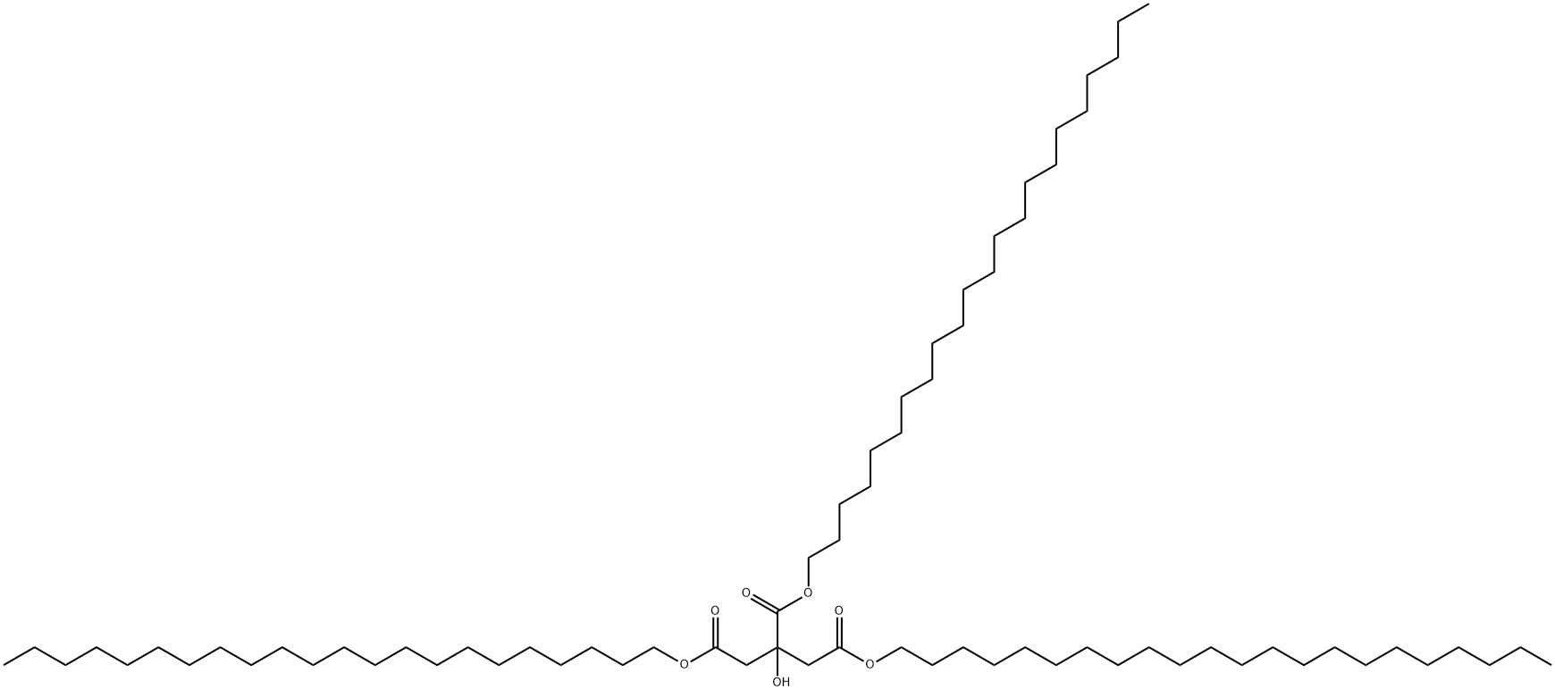 tridocosyl citrate Struktur