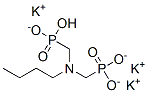 tripotassium hydrogen [(butylimino)bis(methylene)]bisphosphonate Struktur