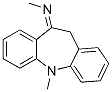 N-(5,11-dihydro-5-methyl-10H-dibenz[b,f]azepin-10-ylidene)methylamine Struktur