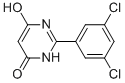 2-(3,5-DICHLOROPHENYL)-6-HYDROXY-4(3H)-PYRIMIDINONE Struktur