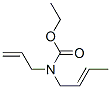 Carbamic  acid,  N-2-buten-1-yl-N-2-propen-1-yl-,  ethyl  ester Struktur