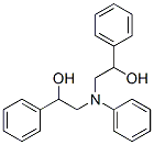 2-[(2-HYDROXY-2-PHENYL-ETHYL)-PHENYL-AMINO]-1-PHENYL-ETHANOL Struktur