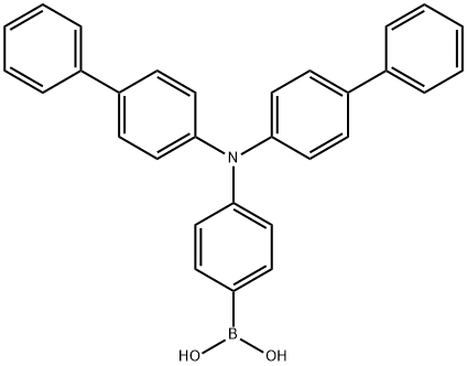 4-(dibiphenyl-4-ylaMino)phenylboronic acid Struktur