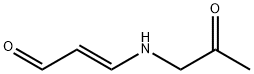 2-Propenal, 3-[(2-oxopropyl)amino]-, (E)- (9CI) Struktur