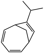 Bicyclo[4.2.1]nona-2,4,7-triene, 7-(1-methylethyl)- (9CI) Struktur