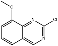 2-chloro-8-methoxyquinazoline Struktur