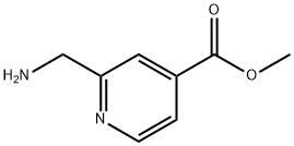 2-(アミノメチル)イソニコチン酸メチル 化學(xué)構(gòu)造式