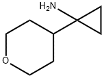 1-(Tetrahydro-pyran-4-yl)-cyclopropylamine Struktur