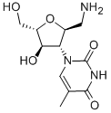 1-AMINO-2,5-ANHYDRO-1,3-DIDEOXY-3-(3,4-DIHYDRO-5-METHYL-2,4-DIOXO-1(2H)-PYRIMIDINYL)-L-MANNITOL Struktur