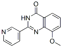 4(3H)-Quinazolinone,  8-methoxy-2-(3-pyridinyl)- Struktur