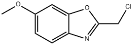 2-(Chloromethyl)-6-methoxy-1,3-benzoxazole Struktur