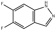 5,6-DIFLUORO-1H-INDAZOLE Struktur