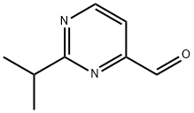 2-isopropyl-4-pyrimidinecarbaldehyde(SALTDATA: FREE) Struktur