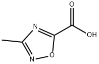 3-METHYL-1,2,4-OXADIAZOLE-5-CARBOXYLIC ACID Struktur