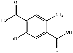 2,5-DIAMINOTEREPHTHALIC ACID Struktur