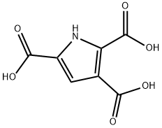 1H-Pyrrole-2,3,5-tricarboxylic acid Struktur