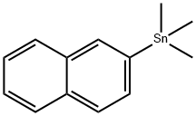 Trimethyl(2-naphthyl)stannane Struktur