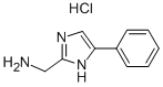 C-(5-PHENYL-1H-IMIDAZOL-2-YL)-METHYLAMINE HYDROCHLORIDE Struktur