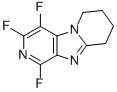 1,3,4-TRIFLUORO-6,7,8,9-TETRAHYDRO-PYRIDO[3',4':4,5]IMIDAZO[1,2-A]PYRIDINE Struktur