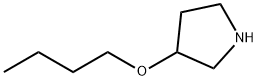 3-BUTOXYPYRROLIDINE Struktur