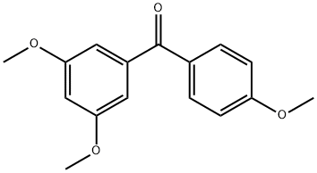 (3,5-DIMETHOXYPHENYL)(4-METHOXYPHENYL)-METHANONE Struktur