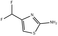 2-Thiazolamine,  4-(difluoromethyl)- Struktur