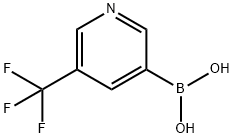 5-三氟甲基-3-吡啶硼酸, 947533-51-9, 結(jié)構(gòu)式