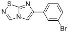 6-(3-Bromo-phenyl)-imidazo[1,2-d][1,2,4]thiadiazole
 Struktur