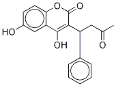 6-Hydroxy Warfarin-d5 Struktur