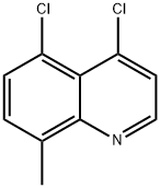 4,5-Dichloro-8-methylquinoline Struktur