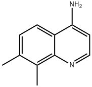 4-AMINO-7,8-DIMETHYLQUINOLINE Struktur