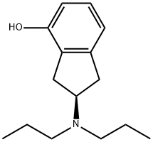 2-(dipropylamino)-2,3-dihydro-1H-inden-4-ol Struktur