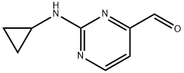 2-Cyclopropylamino-pyrimidine-4-carbaldehyde