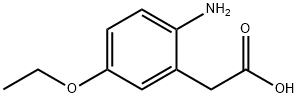 2-amino-5-ethoxyphenylacetic acid Struktur