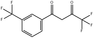 4,4,4-TRIFLUORO-1-(3-TRIFLUOROMETHYLPHENYL)BUTANE-1,3-DIONE Struktur