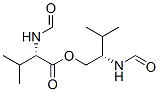 (-)-N-Formyl-L-valine [(S)-2-formylamino-3-methylbutyl] ester Struktur