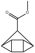 Tetracyclo[3.2.0.02,7.04,6]heptane-3-carboxylic acid, methyl ester (9CI) Struktur