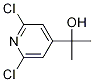 2-(2,6-Dichloro-4-pyridyl)-2-propanol Struktur