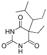 5-ethyl-5-(1-ethyl-2-methylpropyl)barbituric acid Struktur