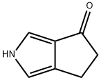 5,6-DIHYDRO-2H-CYCLOPENTA[C]PYRROL-4-ONE Struktur