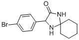 3-(4-BROMOPHENYL)-1,4-DIAZASPIRO[4.5]DECAN-2-ONE Struktur