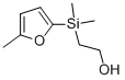 2-(DIMETHYL(5-METHYLFURAN-2-YL)SILYL)ETHANOL Struktur