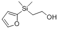 2-(FURAN-2-YLDIMETHYLSILYL)ETHANOL Struktur