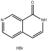 2H-[2,7]Naphthyridin-1-one hydrobromide Struktur