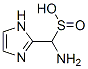 1H-Imidazole-2-methanesulfinic  acid,  -alpha--amino- Struktur