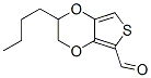 Thieno[3,4-b]-1,4-dioxin-5-carboxaldehyde,  2-butyl-2,3-dihydro- Struktur