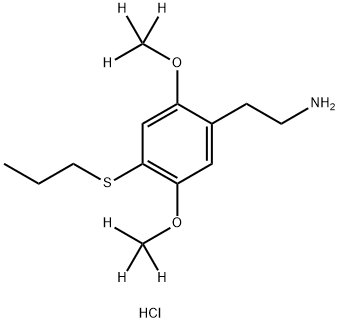 2C-T7-d6 Struktur