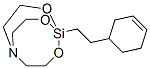 1-[2-(3-Cyclohexen-1-yl)ethyl]-2,8,9-trioxa-5-aza-1-silabicyclo[3.3.3]undecane Struktur